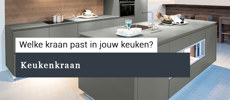 keukenkraan plaatsen of vervangen