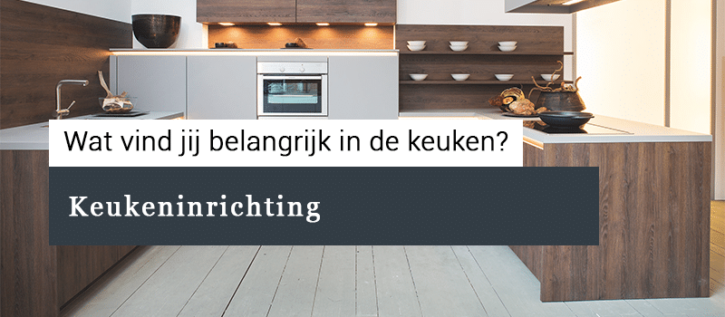 inrichting keuken